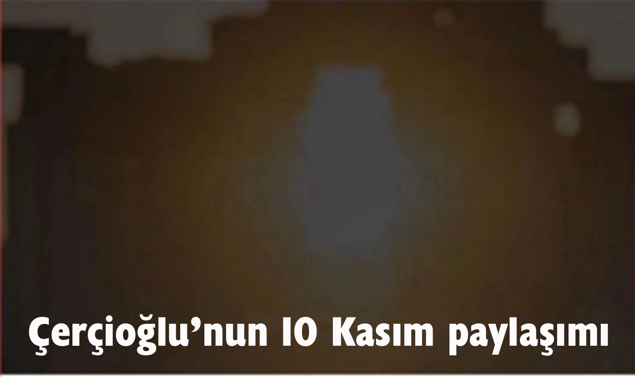 Atatürk’ün resmini sansürleyen Çerçioğlu’na tepki yağdı