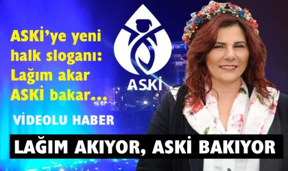 ASKİ’ye halk sloganı: “Lağım akar ASKİ bakar…”