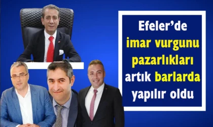 Efeler’de skandal imar pazarlığı iddiası