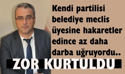 Barış Altıntaş baltayı taşa vurdu…