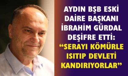 Aydın BŞB’de skandal… Serayı kömürle ısıtıyorlar…