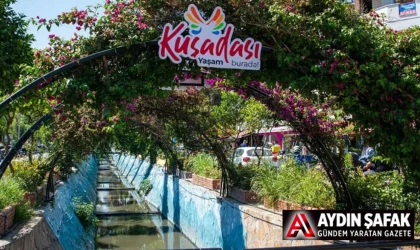 Damlacık Deresi Kuşadası’nın yeni gözdesi haline getirildi