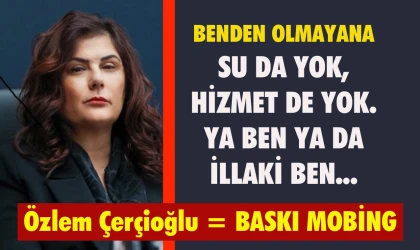 Çerçioğlu: “Benimle gelmeyene hizmet yok”
