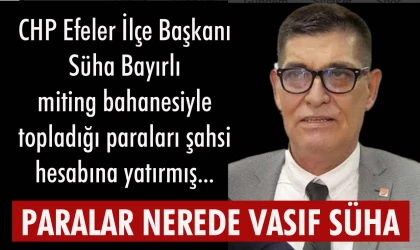 Süha Bayırlı paraları nasıl cebellezi etmiş